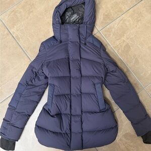 Canada Goose Women's Alliston Blue Puffer Jacket